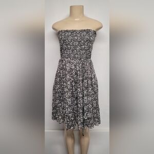 ILook Smocked Halter Dress Strapless S Lined